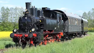 Dampflok-Romantik-Fahrt Fladungen-Mellrichstadt mit Rhön-Zügle 98 886 GtL 4/4 - Eisenbahn-Nostalgie