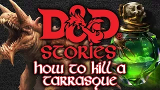 D&D Stories: How to Kill a Tarrasque