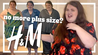 WHAT’S GOING ON WITH H&M PLUS SIZE? NO MORE PLUS SIZE RANGE? try on haul | 2024