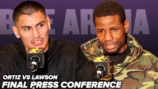 Vergil Ortiz vs Fedrick Lawson • Final Press Conference & Face Off Video