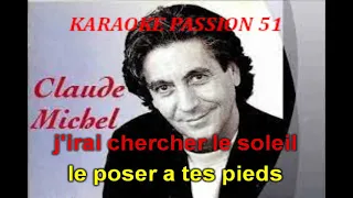 KARAOKE CLAUDE MICHEL . Reste ne t'en va pas  KARAOKE PASSION 51