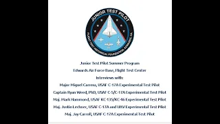 JTP Test Pilot  Interviews June 18 2020