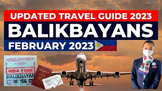 UPDATED TRAVEL GUIDE TO THE PHILIPPINES FOR BALIKBAYANS : Immigration, E-TRAVEL, VAX AND TEST