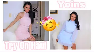 💖 TRYING ON YOINS WEDDING GUEST OUTFIT IDEAS + REVIEW