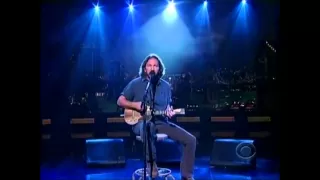 Eddie Vedder Without You - David Letterman 6-20-2011