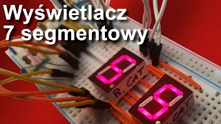 Mikrokontrolery PIC #16. Wyświetlacz 7 segmentowy LED