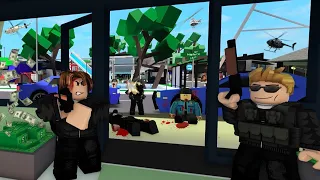 ROBLOX Brookhaven 🏡RP -  HEIST(1/2)