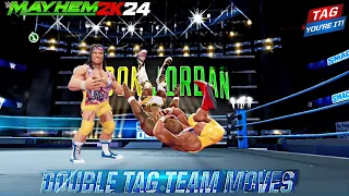 All Tag Team Finishers updated WWE MAYHEM 2K24