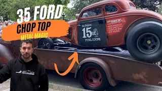 RUST Bros , JF Launier , does an Easy Chop on early ford  just like this build