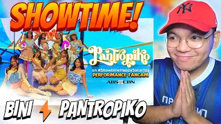 DI KO MADISTINGUISH YUNG CERTAIN TYPE OF DANCE NA YUN│DANCER REACTS to BINI Pantropiko on SHOWTIME