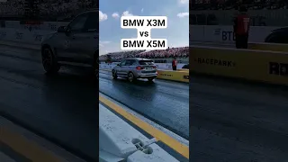 Кто быстрее? BMW X3M vs BMW X5M #автоврн #bmwx5m #bmwx3m #bmwx4m #bmwx6mcompetition