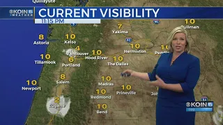 11 p.m. Tuesday evening forecast KOIN 6 News Jan. 1, 2019