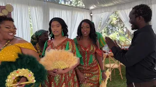 Zereniti House Gardens Limuru Outdoors Wedding Traditional Culture Ceremony Kenyan Meets Ghanaian