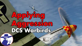 An IL-2 Player Goes Aggressive in DCS Warbirds | DCS WWII