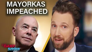 House Impeaches Secretary Mayorkas & Suozzi Wins Santos’s Seat | The Daily Show