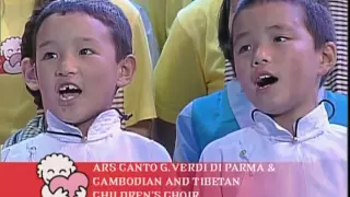 Luciano Pavarotti & Cambodian and Tibetan Children's Choir - Va, Pensiero