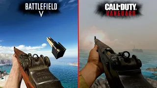 COD: Vanguard Vs Battlefield V  - Weapons Sound & Reload Animation