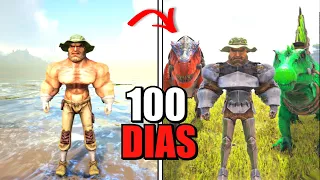 ¡SOBREVIVO 100 DIAS en ARK Survival Evolved en HARDCORE! #1