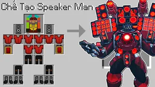 Hachi Tìm Thấy Công Thức Chế Tạo Bộ Giáp Speaker Man Trong Minecraft