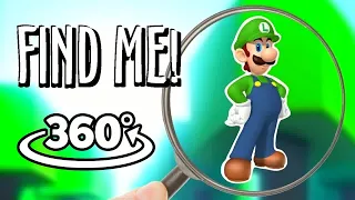 Can you Find Luigi? | Super Mario Bros. 360° VR 4K Video