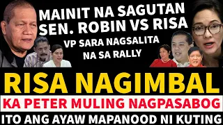 RISA NAGIMBAL SA PASABOG NI KA PETER RISA BISTADO NA! PANOORIN RISA BUTATA KAY SEN. ROBIN SA SENADO!