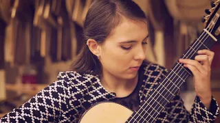 Émilie Fend plays Augustin Barrios Mangoré  'Vals op  8  No  4 ' on a Götz Bürki guitar