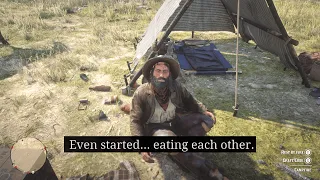 RDR2 - This is the creepiest thing an npc has ever said to Arthur