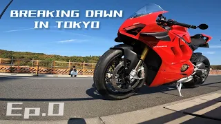 The Breaking Dawn Ride In Tokyo With My Ducati Panigale