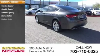 2016 Chrysler 200 Henderson NV 20396A