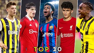 TOP 10 Best Football Wonderkids 2023 (U20)