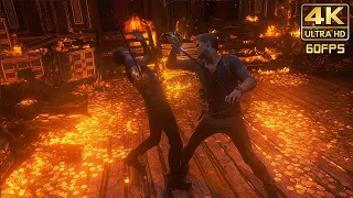 Uncharted 4 - Nathan vs Rafe Final Boss Fight @ 4K 60ᶠᵖˢ ✔