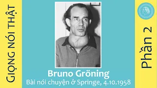 Bài nói chuyện của Bruno Gröning ở Springe ngày 4.10.1958 – Phần 2