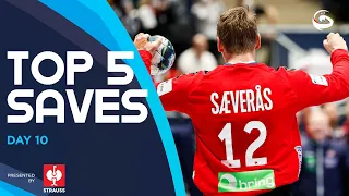 Top 5 Saves | Day 10 | Men's EHF EURO 2022