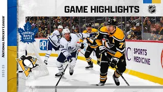 Maple Leafs @ Penguins 11/15 | NHL Highlights 2022