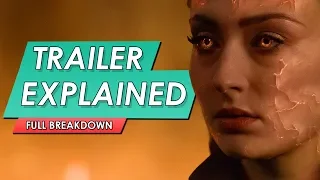 X-Men: Dark Phoenix: Official Trailer 2 Explained | Everything You Missed