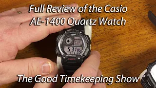 Casio AE1400 Quartz Watch Full Review