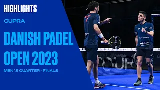 Highlights Quarter-Finals (Stupa/Di Nenno vs Tello/Ruiz) Cupra Danish Padel Open 2023