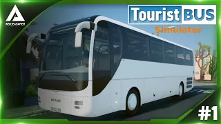 Tourist Bus Simulator - Starting Up - First Route - First Bus - Lets Play #1