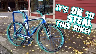 I don't mind if you steal my bicycle, but only this one! - Fiets of Strength Ep. 7, "Tweakbait"