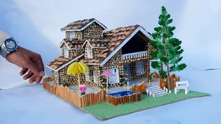 "Handcrafted Heaven : Handmade Miniature wood house Delights"