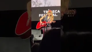 Taylor Swift “All Too Well” (Full 10 minute version)Tribeca Festival 2022