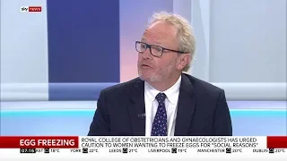 Egg Freezing with Professor Nick Macklon on Sky News