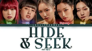 PIXY (픽시) – Hide & Seek Lyrics (Color Coded Han/Rom/Eng)