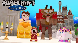 Discovering Beauty & the Beast's World in Minecraft Bedrock DLC!