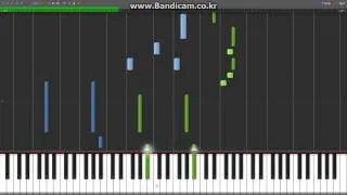 [Synthesia][MIDI] July - Somewhere