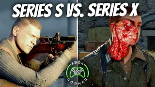 Sniper Elite 5 Xbox Series X vs Xbox Series S Graphics Comparison 4K