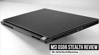 MSI GS66 Stealth Review (2020 Intel 10th Gen)