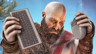 ГОД ОФ ВАР НА ПК! ОЦЕНИВАЕМ И ПРОХОДИМ GOD OF WAR НА КОМПЬЮТЕРЕ!