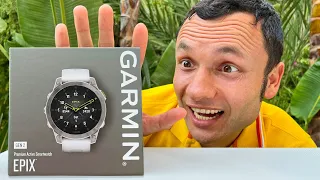 Garmin Epix 2 - лучшие смарт часы, распаковка, обзор и сравнение с Garmin fenix 7 и fenix 6.