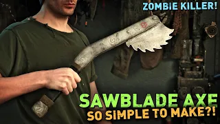 APOCALYPSE AXE from an old sawblade